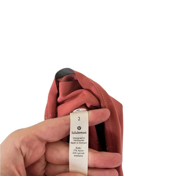 Lululemon In Movement 25” Tight Legging Rustic Coral - Picture 9 of 10